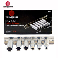 Lokma Seti Uzun 6 Parça 1/4'' 6 Köşe (4,5,6,8,9,10mm)