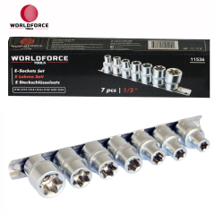 E Lokma Seti 7 Parça 1/2'' (E10,E12,E14,E16,E18,E20,E24mm)