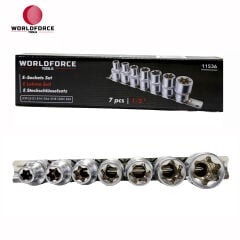 E Lokma Seti 7 Parça 1/2'' (E10,E12,E14,E16,E18,E20,E24mm)