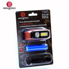 Şarjlı Kafa Lambası SST40+COB Ledli 800 Lm (2200 mAh)