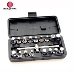 Karter Tapa Anahtar Seti 18 Parça 3/8''