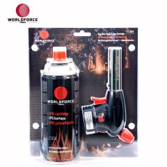 Jet Pürmüz Başlığı + LPG Gaz Kartuşu 400ml