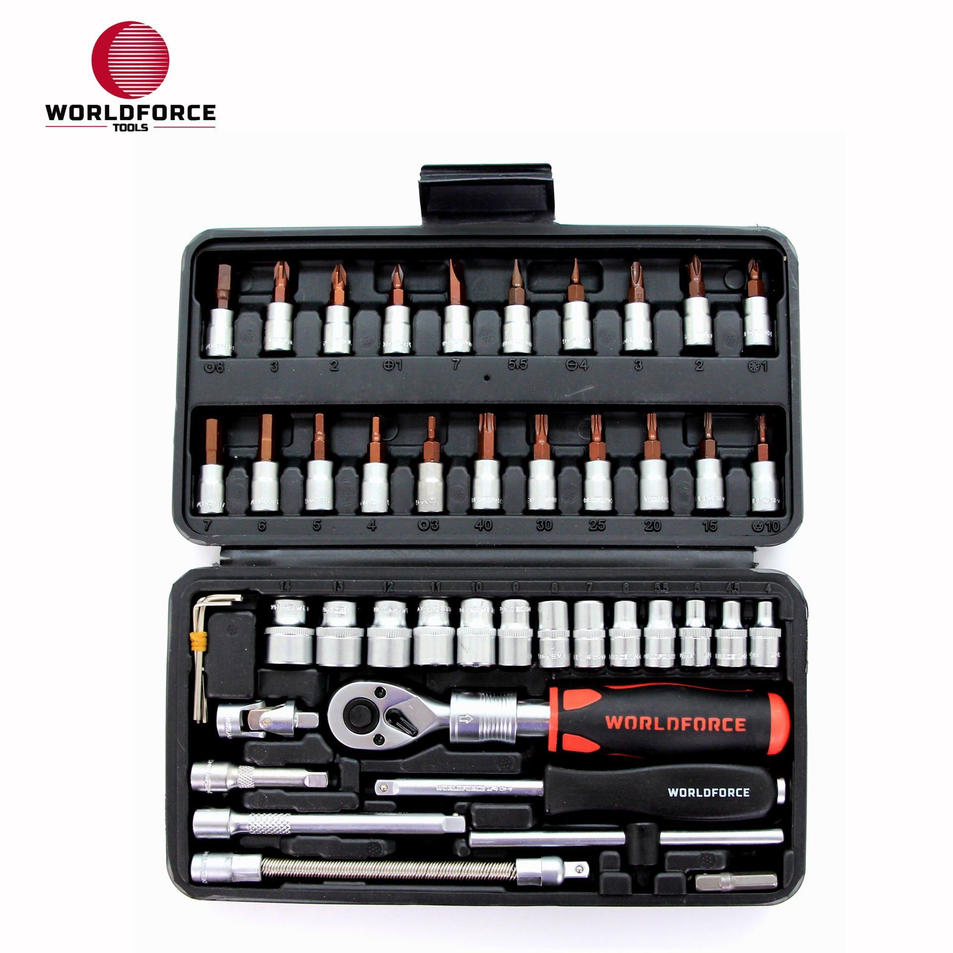 Lokma Takımı 46 Parça S-Ultra 1/4'' Uzatmalı Cırcır