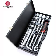Lokma Takımı 26 Parça S-Ultra 1/2'' Uzatmalı Cırcır