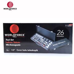 Lokma Takımı 26 Parça S-Ultra 1/2'' Uzatmalı Cırcır
