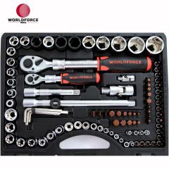 Lokma Takımı 114 Parça S-Ultra 1/4''-1/2'' Uzatmalı Cırcır