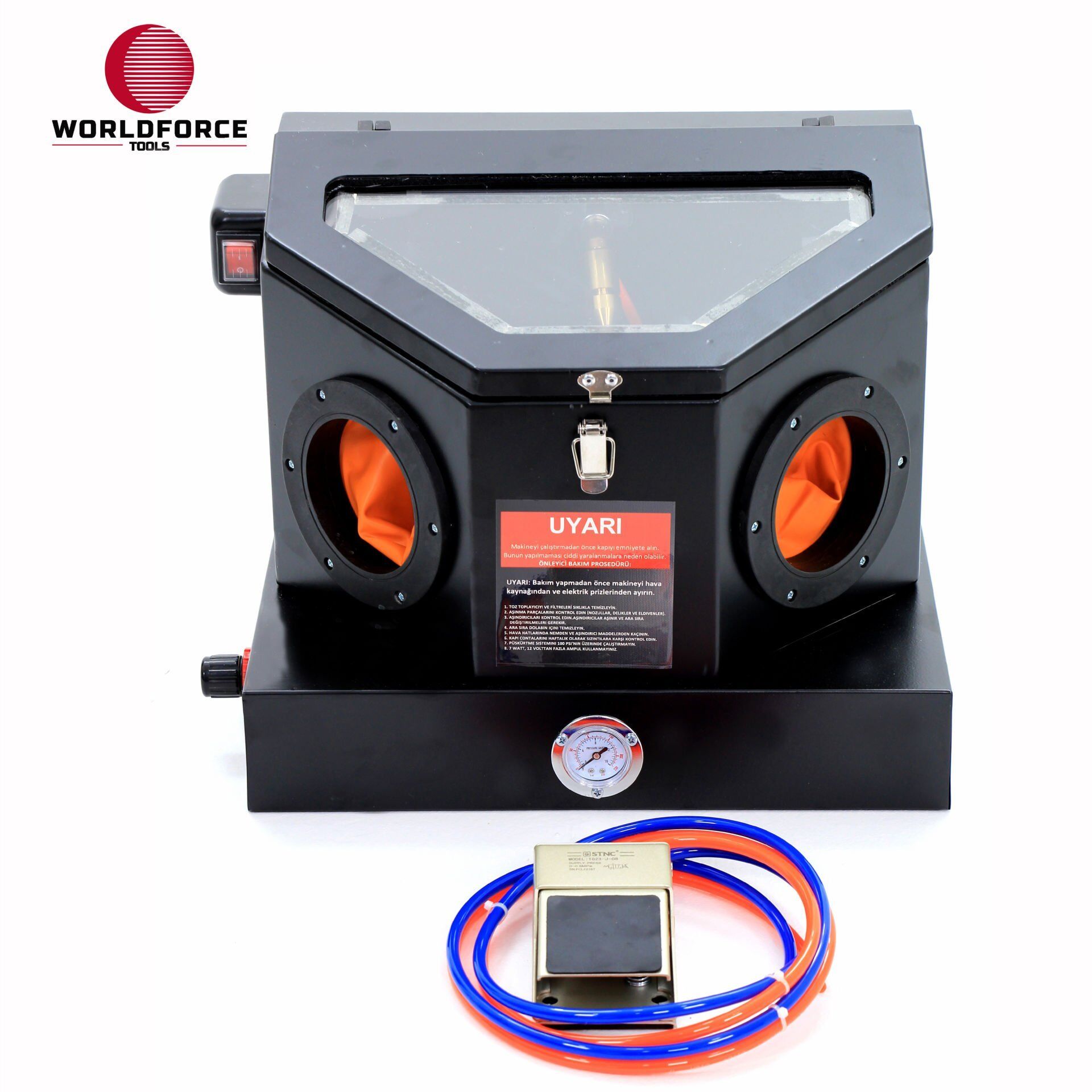 Kumlama Makinesi Mini 12 Lbs Kabinli