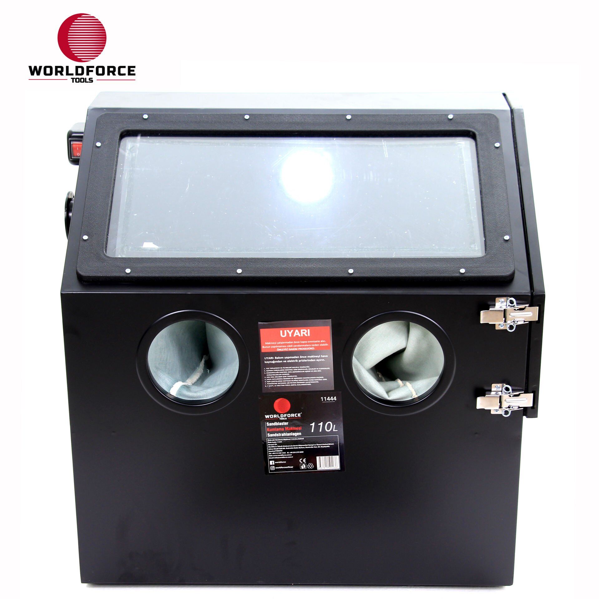 Kumlama Makinesi 110 Litre Kabinli