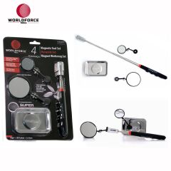 Manyetik Set 4'lü (Tepsi + LED Çubuk + 2x Ayna)