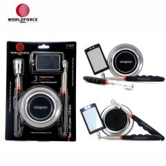 Manyetik Set 3'lü (Tepsi + LED Çubuk + LED Ayna)