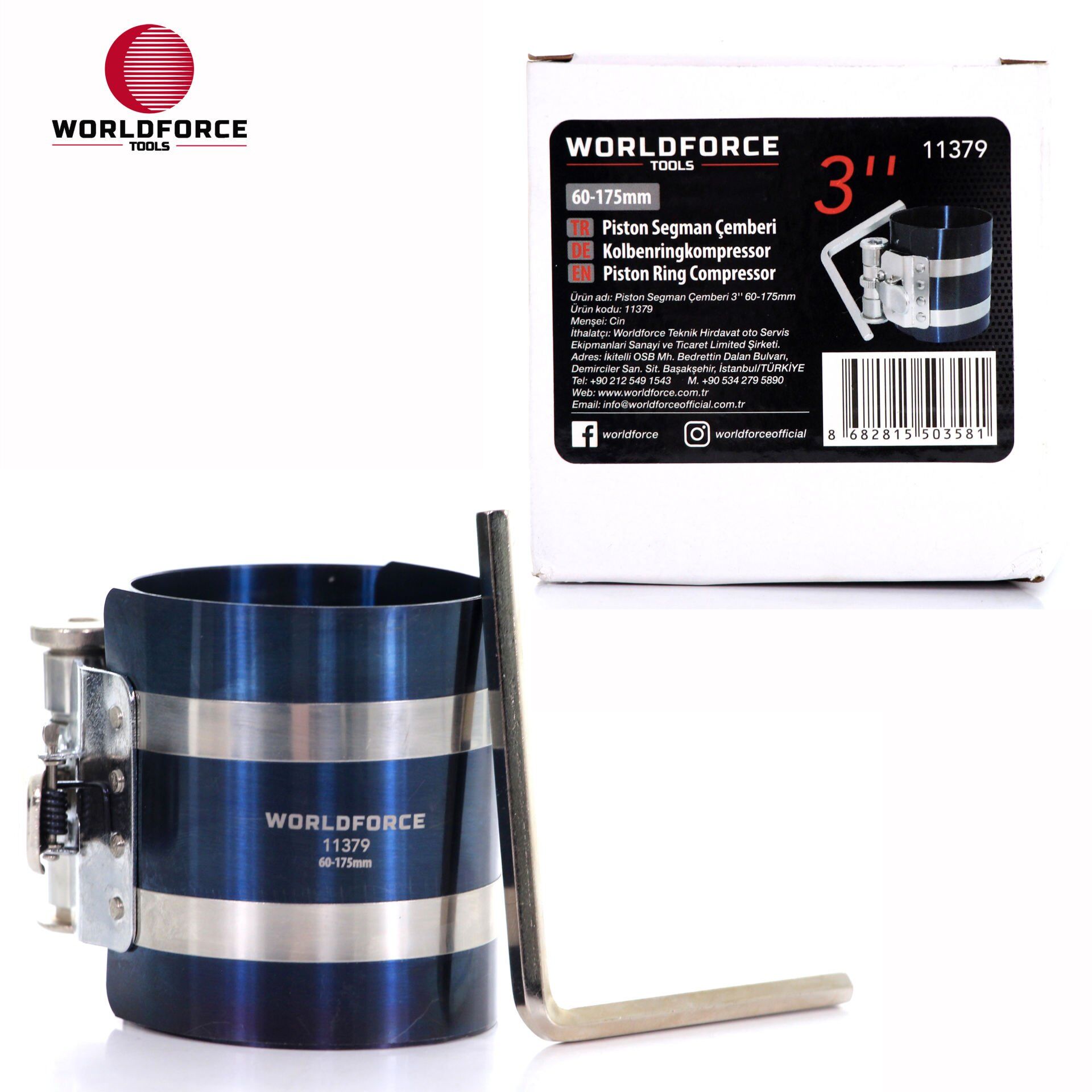 Piston Segman Çemberi 3'' 60-175mm