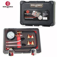 Kompresyon Test Kiti Benzin (0-20bar, М10х1.0,М12х1.25,М14х1.25,М18х1.5)