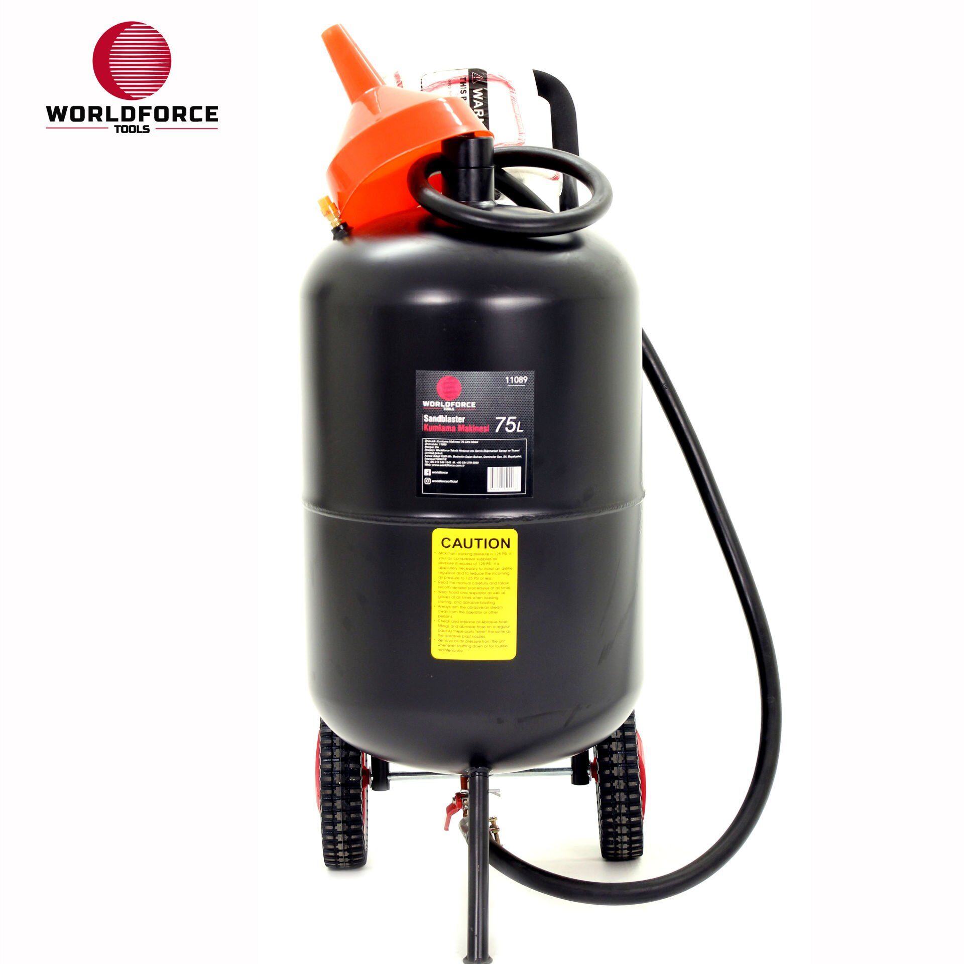 Kumlama Makinesi 75 Lİtre Mobil