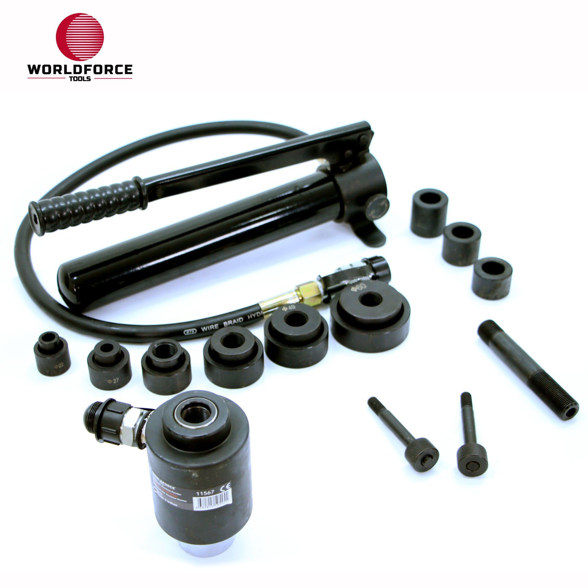 Bağımsız Hidrolik Delgeç 11 Ton 16-60mm (700 bar)