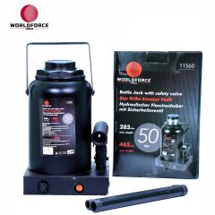 Hidrolik Şişe Kriko 50 Ton 285-465mm