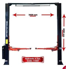 Hidrolik Lift İki Sütunlu 4 Ton 380V Tam Otomatik (3 Kol)